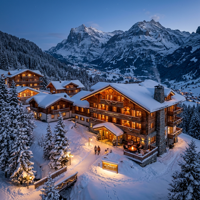 Winter Wonderland Alpine Escape