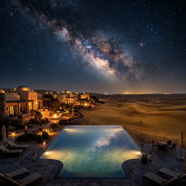 Dubai Desert Night Splendor