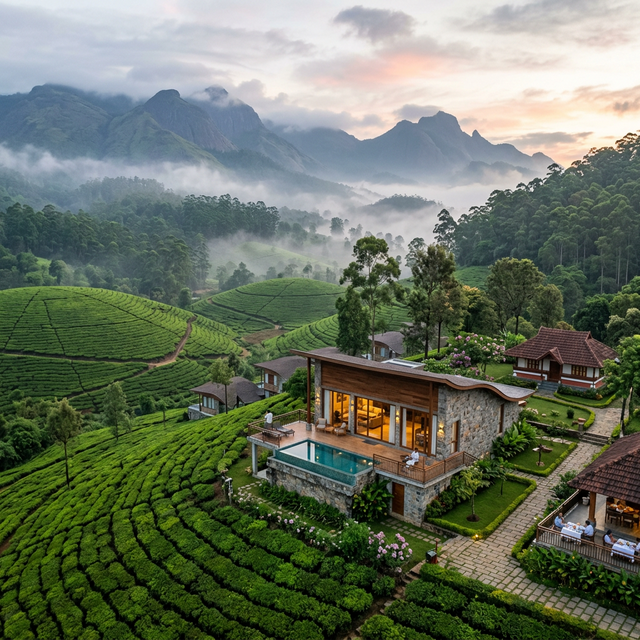 Misty Hills of Munnar